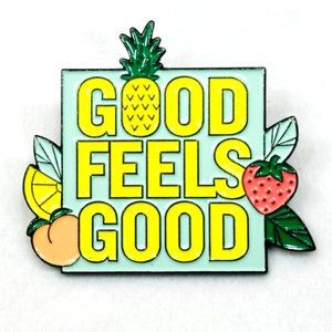 Good Feels Good Tack Pin